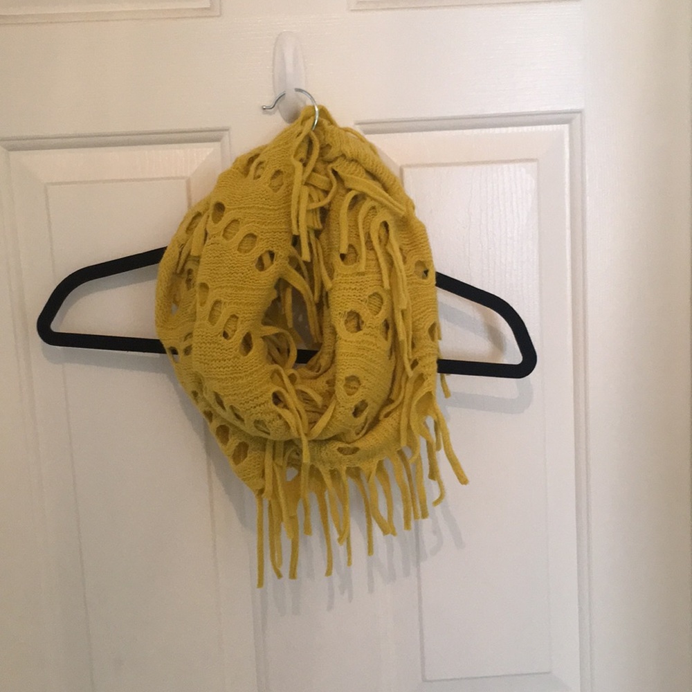 Mustard Infinity Scarf